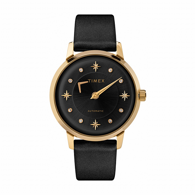Celestial Opulence Automatic 38mm Textured Strap - B...